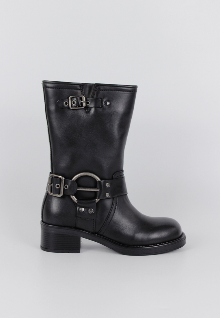 Botas 7176 HERA PIEL NEGRA