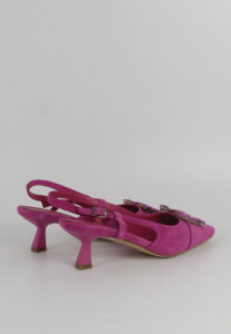 FOTOGRAFÍA ZAPATOS DE TACÓN 6666 LOREM FUCSIA DETRÁS