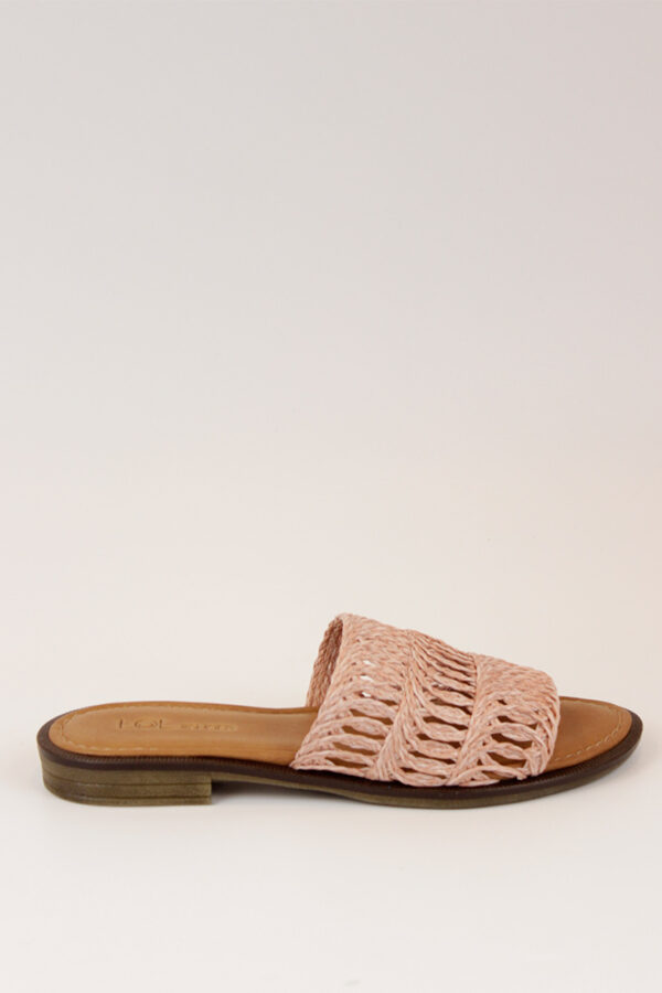 Fotografía de la sandalias 6312 ANA con tono natural de la marca VEXED de perfil