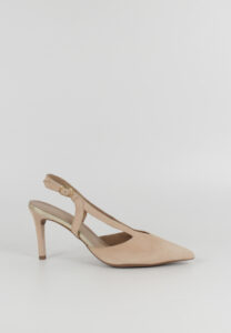 FOTOGRAFÍA ZAPATOS DE TACÓN 19464 ANTE ROSA DE LADO