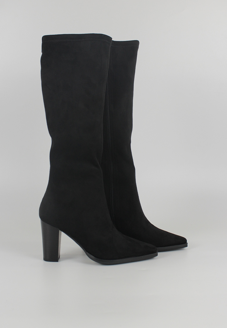 6129-2-HANA-LICRA-NEGRO-PAR BOTAS 6129-2 HANA LICRA NEGRO PAR