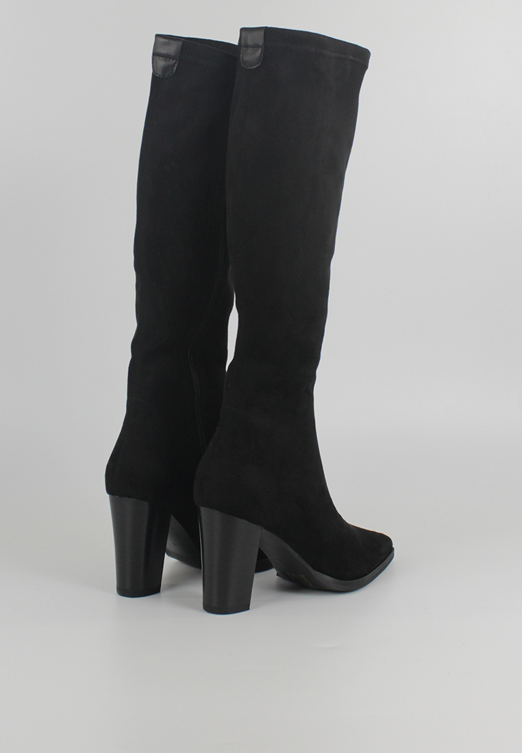 6129-2-HANA-LICRA-NEGRO-PARTE-TRASERA BOTAS 6129-2 HANA LICRA NEGRO PARTE TRASERA