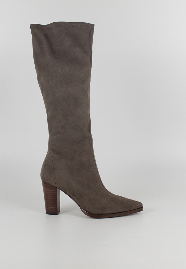 6129-2-HANA-LICRA-TAUPE BOTAS 6129-2 HANA LICRA TAUPE