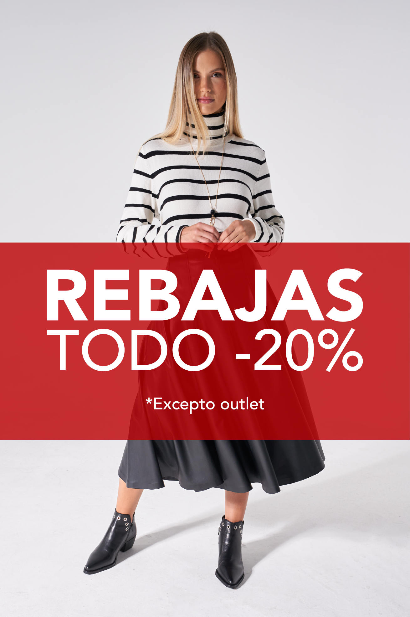 Imagen formato banner mobile rebajas AW2025 VEXED