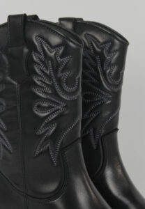 IMAGEN BOTAS 7404 HAYDE PIEL NEGRO PERFIL 3